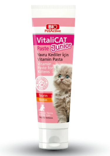 Bio PetActive Vitalicat Junior (Multivitamin Paste for Cats) 25ml